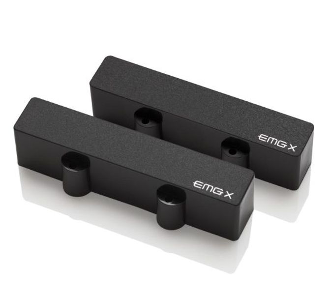 Hovedbilde Emg JX-SET-BK Pickup Set J-Bass aktiv Black
