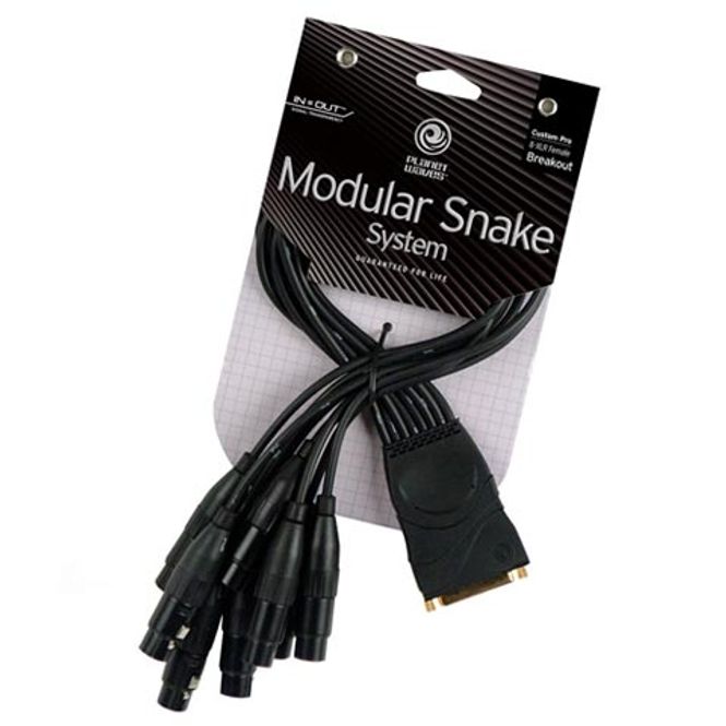 Hovedbilde D'Addario PW-XLRFB-01 Breakoutkabel XLR 8st hona