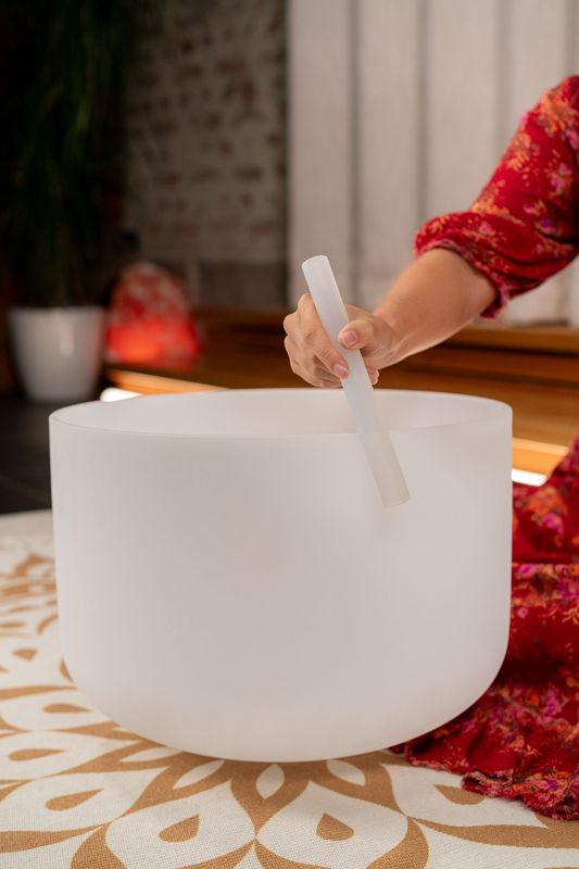 Meinl CSB16E3 Crystal Singing Bowl 16'' , Note E3, Solar Plexus Chakra
