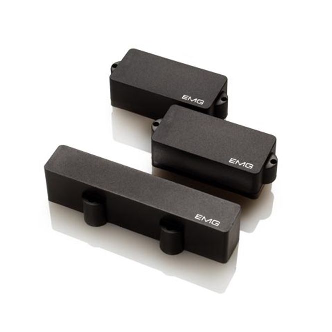 Hovedbilde Emg P5J-SET-BK Pickup Set P+J-Bass 5-str.aktiv ...