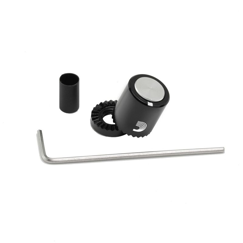 D'Addario PW-LNPS-01BS LokNob Pro Small Metal - Black/Silver