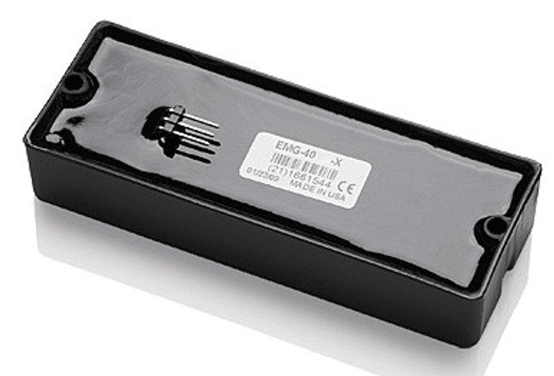 Emg 40JX-BK Pickup Extended Soapbar-X 5-str. J-Bass Black