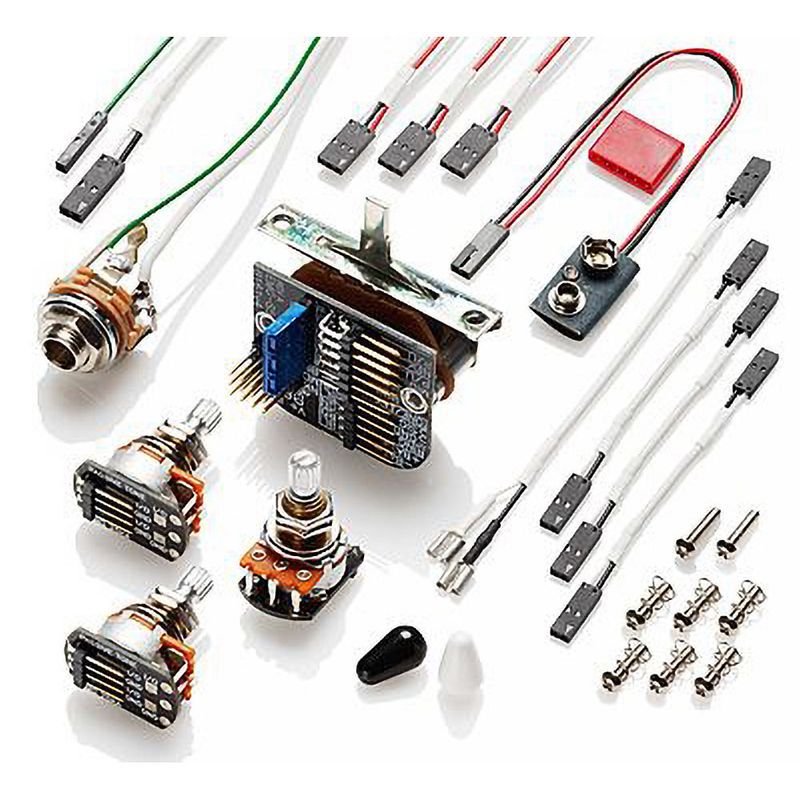 Emg SV-SET-BK Pickup set Single aktiv Black