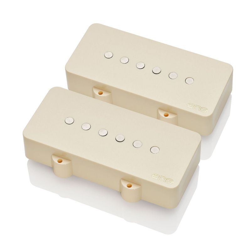 Emg JMASTER SET IVORY JMASTER Pickup Set, Ivory