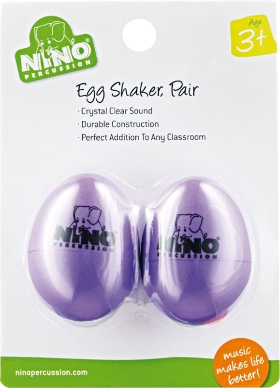 Nino NINO540AU-2 Ägg-shaker (2), Aubergine