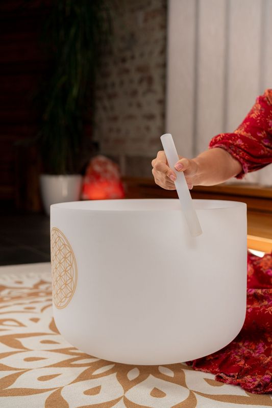 Meinl PCSB16FOL Planetary Tuned Crystal Singing Bowl 16