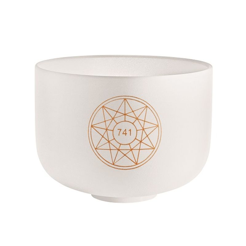 Meinl SOLCSB10-417 Solfeggio Crystal Singing Bowl 10