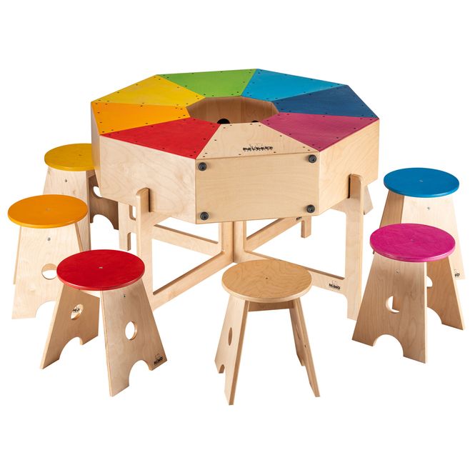 Hovedbilde Nino NINOSET954 Classroom Cajon Group Rhythm Set, ...