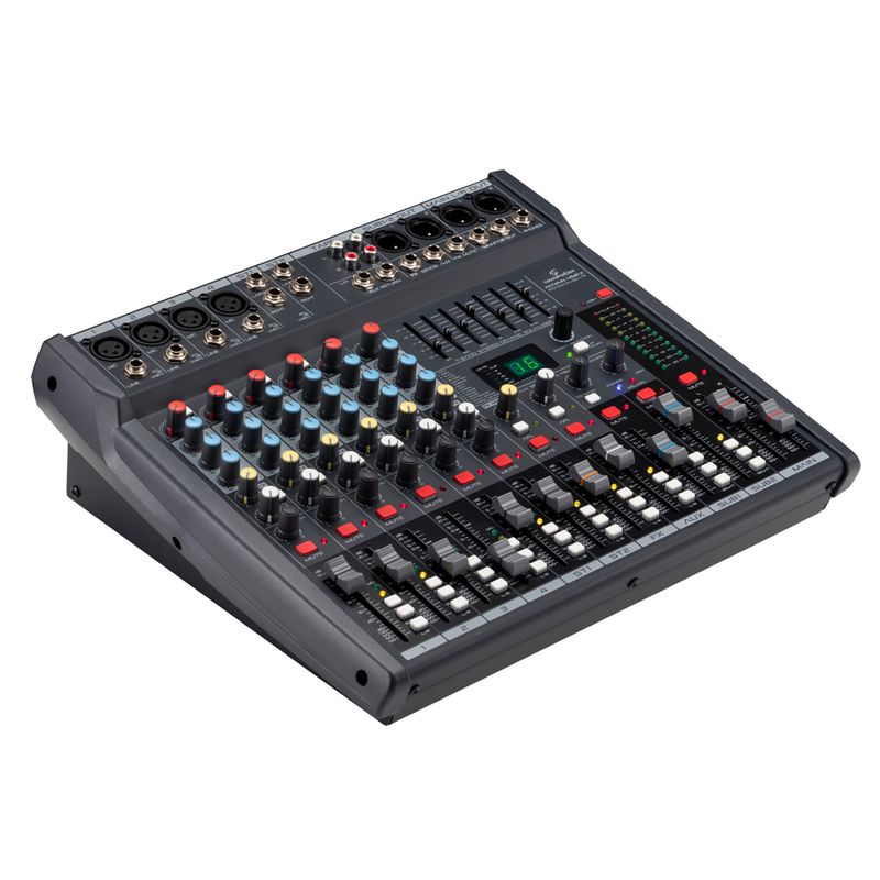 Soundsation ALCHEMIX 402FX 8 Channel Mixer, 24-bit Digital Multi-Effect #E527E
