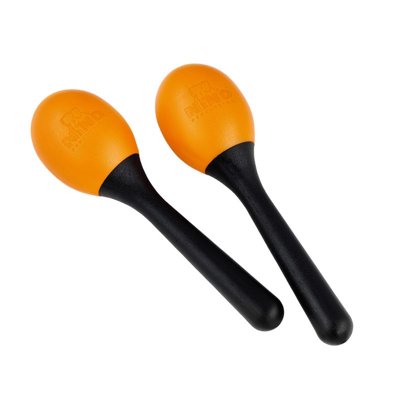 Nino VE48-NINO569 NINO Maracas Shaker Set, 48 pcs. (SB, GG, OR, R)