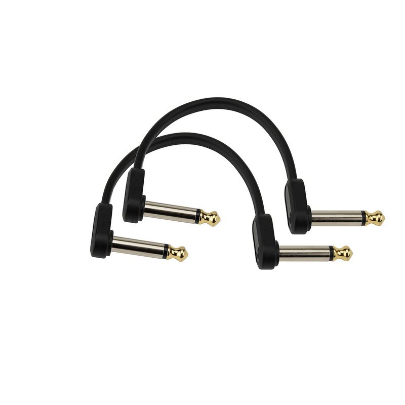 D'Addario PW-FPRR-206OS Patchkabel Flat 15cm. Off-set /par