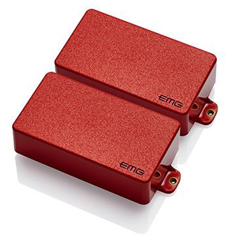 Emg GTV-SET-R Pickup Set Glenn Tipton Vengence Sign kit, Red