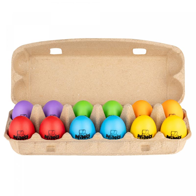 Nino NINOSET18 Egg Shaker Set, 12 pcs
