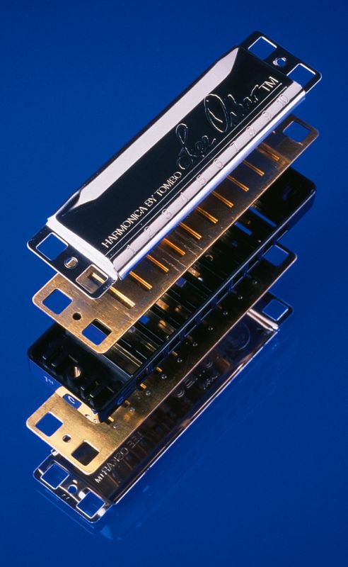 Lee Oskar 1910MD-GHIGH Munspel 10-hål Major Diatonic (Blues) GHIGH