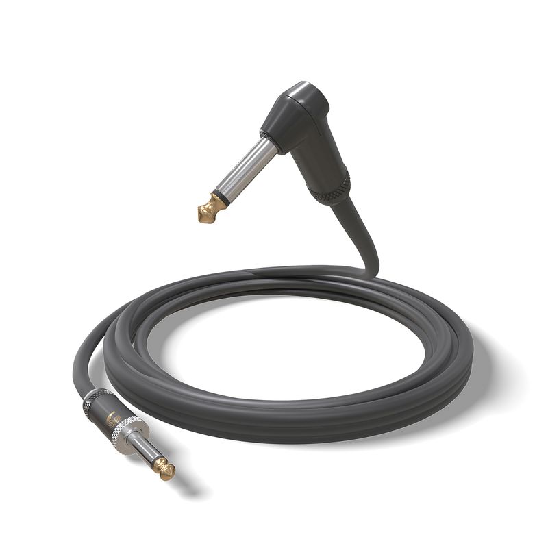 D'Addario PW-AMSGRA-15 Instrumentkabel American Stage 1R/1V 4,5 m.