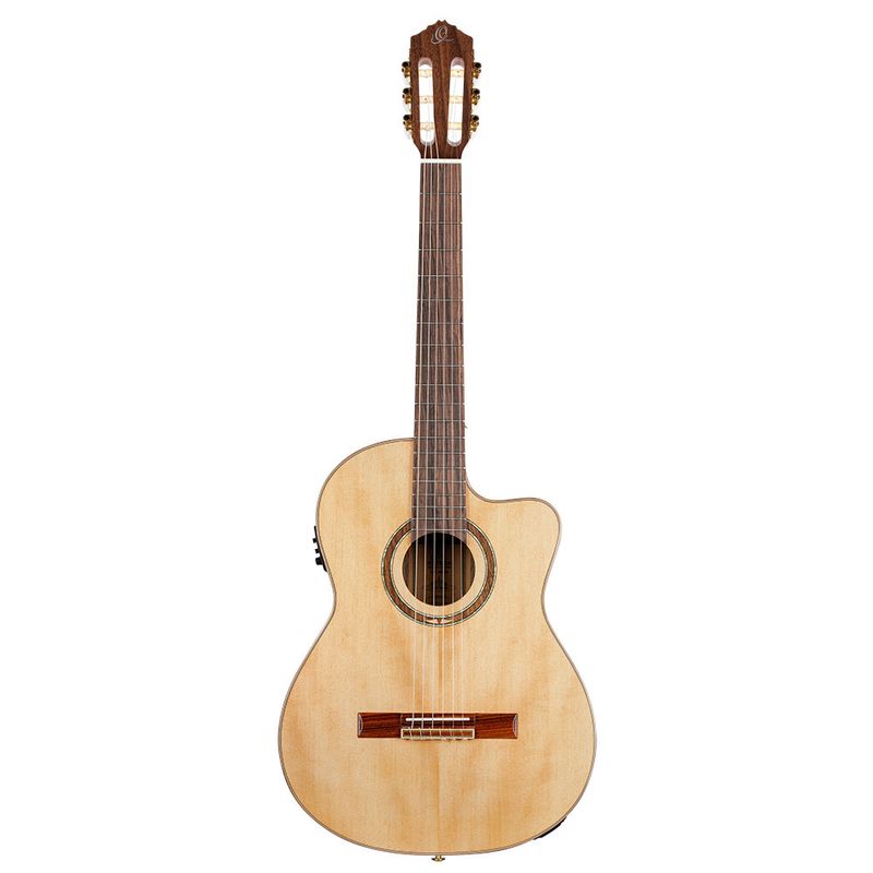 Ortega RCE158MN Klassisk gitar 4/4 Size, med mik, Medium neck