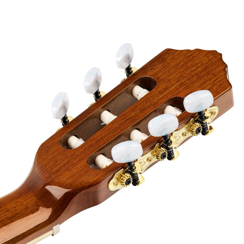 Ortega RCE141NT-L Klassisk gitar 4/4 Size, med mik, Gloss Natural, Left