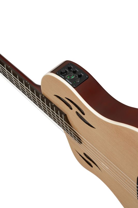 Ortega RTPSTD-NAT-L Nylonstr. gitar med mik, Thin, Slim neck, Left