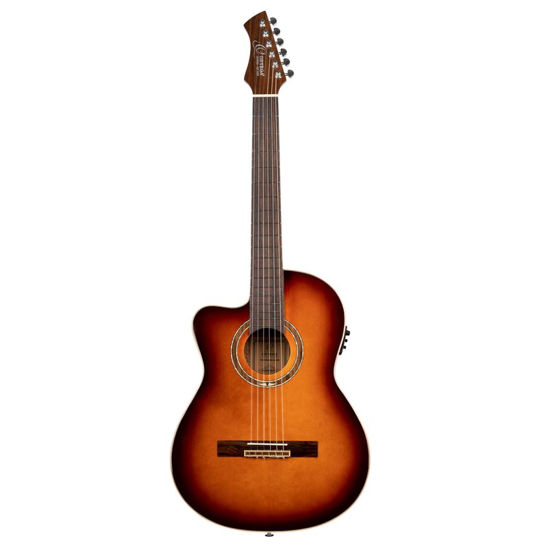 Ortega RCE238SN-FT-L Klassisk gitar 4/4 Size, med mik, Slim neck, Left