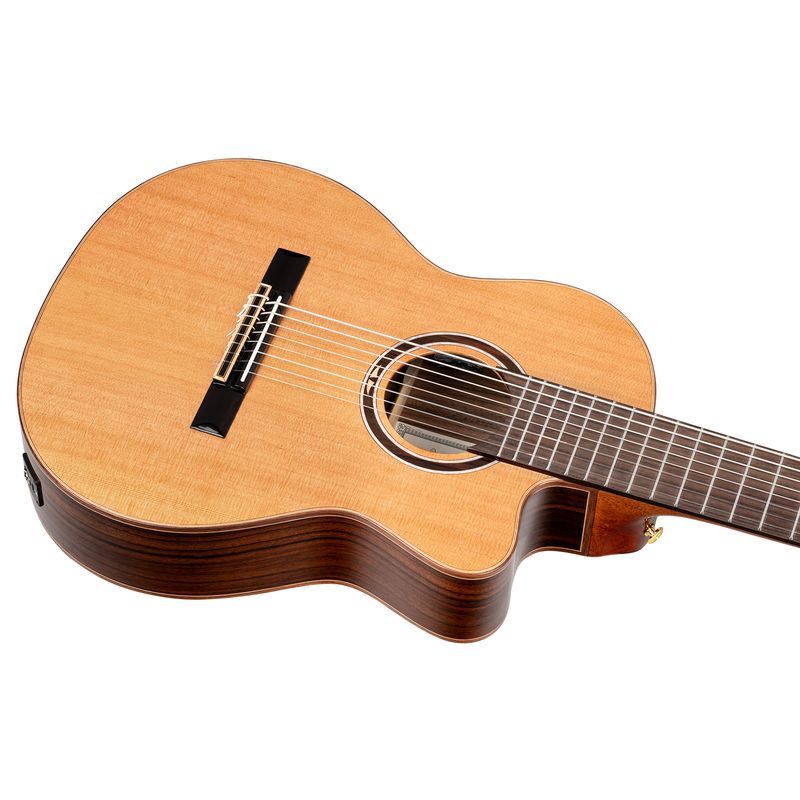 Ortega RCE159RW-8 Klassisk gitar 8-strängad, med mik.