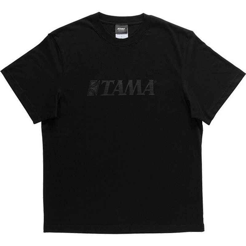 Ibanez TAMT007L T-shirt Tama BK Logo on BK - Large