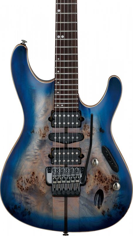 Ibanez S1070PBZ-CLB Elgitar med gigbag, Premium