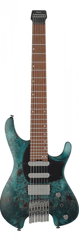 Ibanez Q547PB-COL Elgitar med gigbag, Headless 7-str.