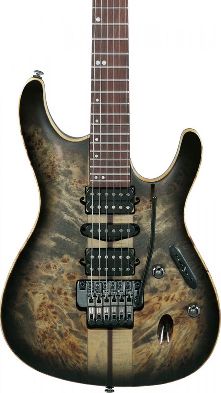 Ibanez S1070PBZ-CKB Elgitar med gigbag, Premium