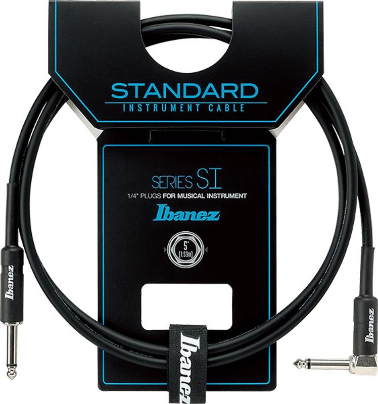 Ibanez SI5L Instrumentkabel 1.5m, 1 rak/1 vinklad
