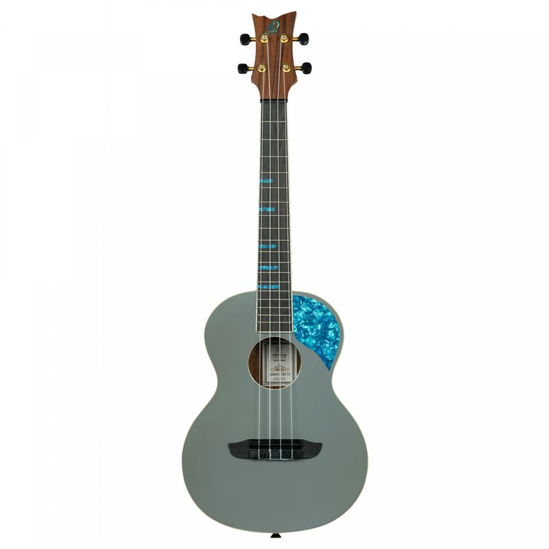 Ortega RUGH-PLT Tenor ukulele med Gigbag, Ghost Series