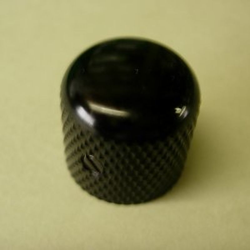 Ibanez 4KB1J1B Metal Knob, Screw Mount, Black