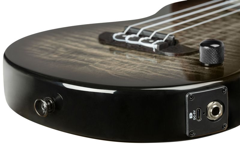 Ortega NEO-U-TGB Tenor ukulele med mik, Solid body