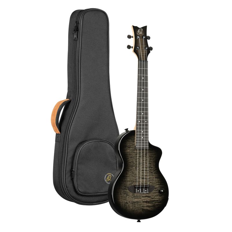 Ortega NEO-U-TGB Tenor ukulele med mik, Solid body