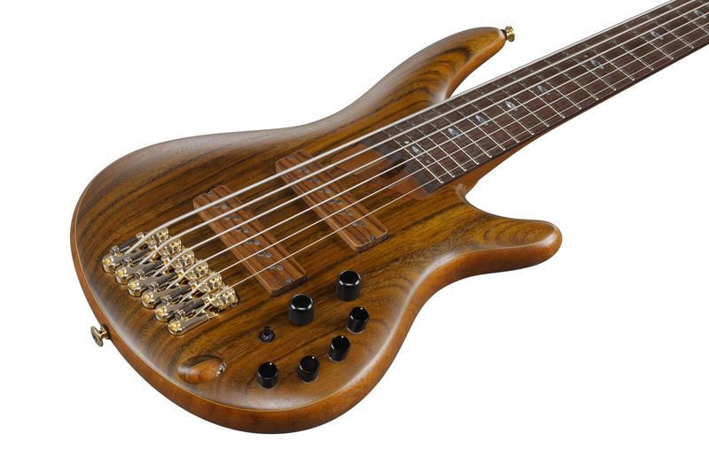Ibanez SR5506-MHF Elbas med Hardcase, Prestige 6-str.
