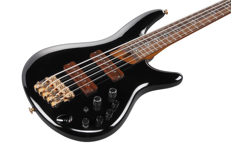 Ibanez SR3505-BK Elbas med Hardcase, Prestige 5-str.