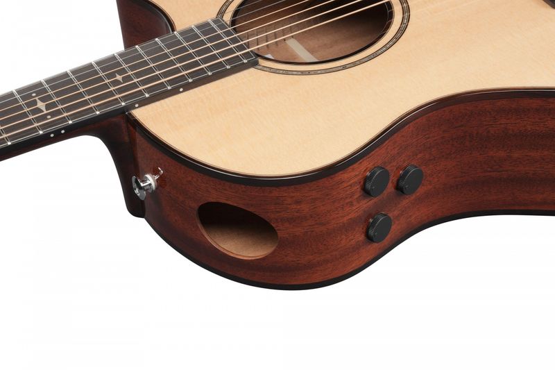 Ibanez AAM700CE-NT Western gitar m.mik, cutaway & case, Advanced Auditorium