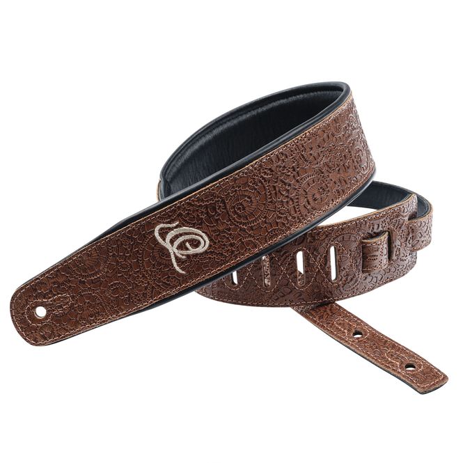 Hovedbilde Ortega OSBY-6 Guitar Leather strap, 70mm 2-layer, ...