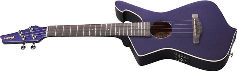 Ibanez UICT10-MM Ibanez Ukulele m/mik, bag  Iceman - Midnight Metallic Spot