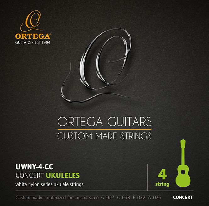Hovedbilde Ortega UWNY-4-CC Strängset Concert Ukulele