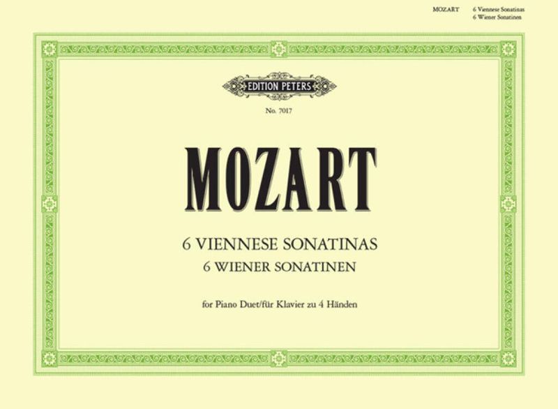 Wolfgang Amadeus Mozart - Viennese Sonatinas - Piano 4 Hands