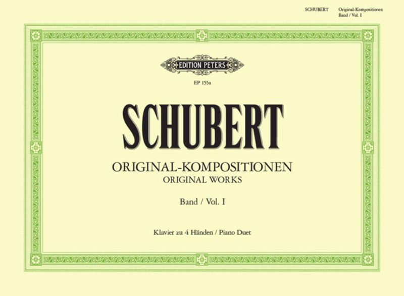 Franz Schubert - Original-Kompositionen I