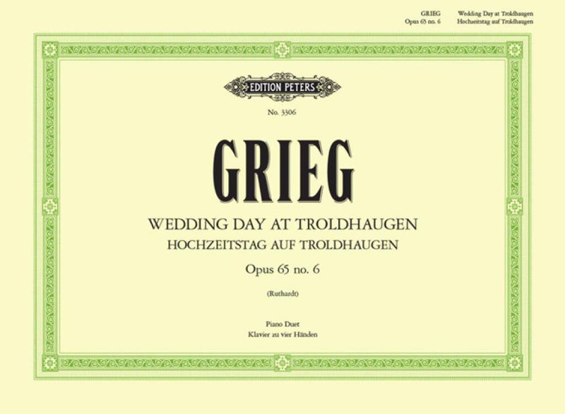 Edvard Grieg - Wedding Day At Troldhaugen Op.65 No.6