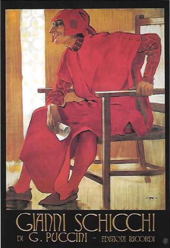 Postcard Gianni Schicchi