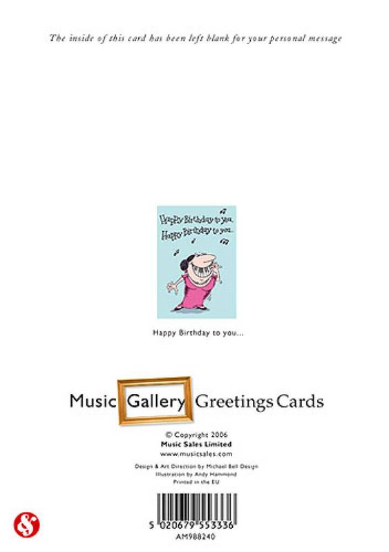 Music Gallery: Adult Female Birthday Card