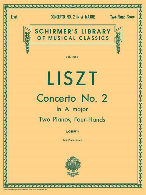 Franz Liszt - Concerto No. 2 in A