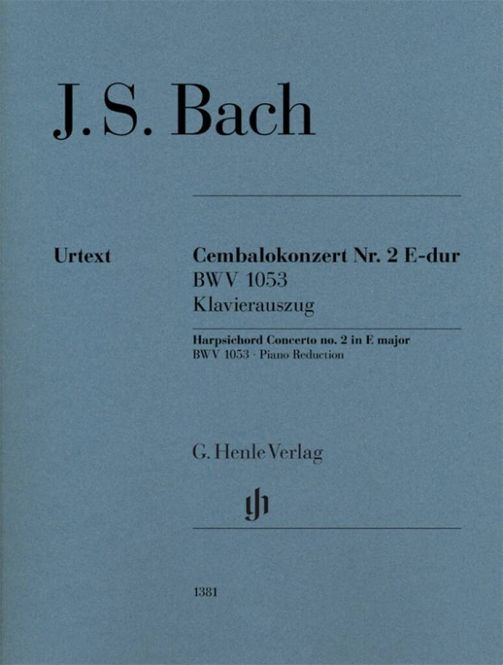 Hovedbilde Johann Sebastian Bach - Harpsichord Concerto no. 2 in E major BWV 1053