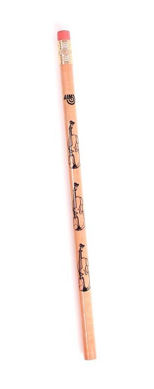 Pencil Violin Natural Wood - Single piece
