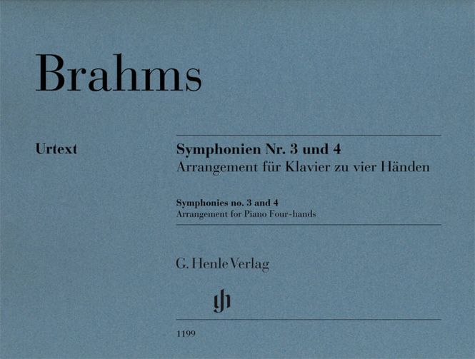 Hovedbilde Johannes Brahms - Symphonies No. 3 And 4 - ...