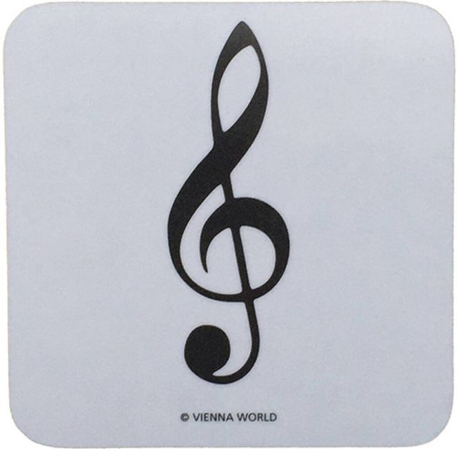 Hovedbilde Coaster Treble Clef (4 Pcs)
