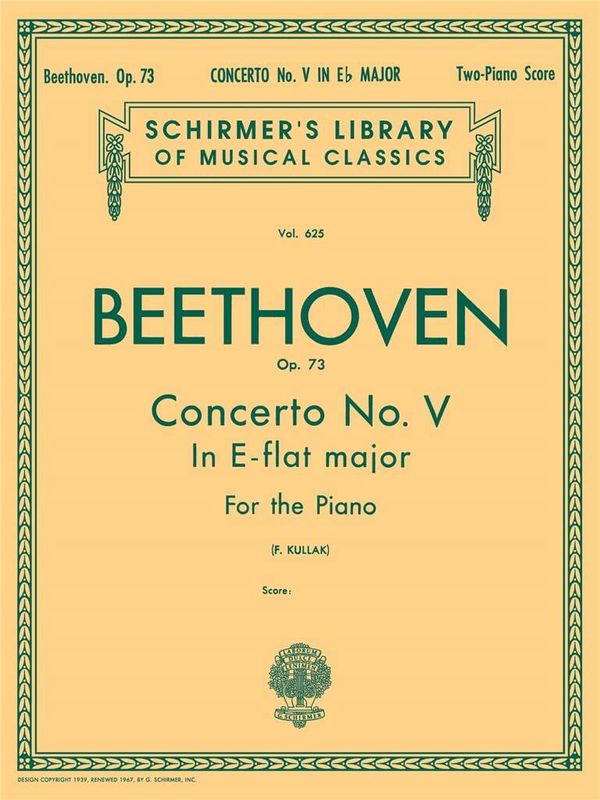 Ludwig van Beethoven - Concerto No.5 In E-Flat 'Emperor' Op.73